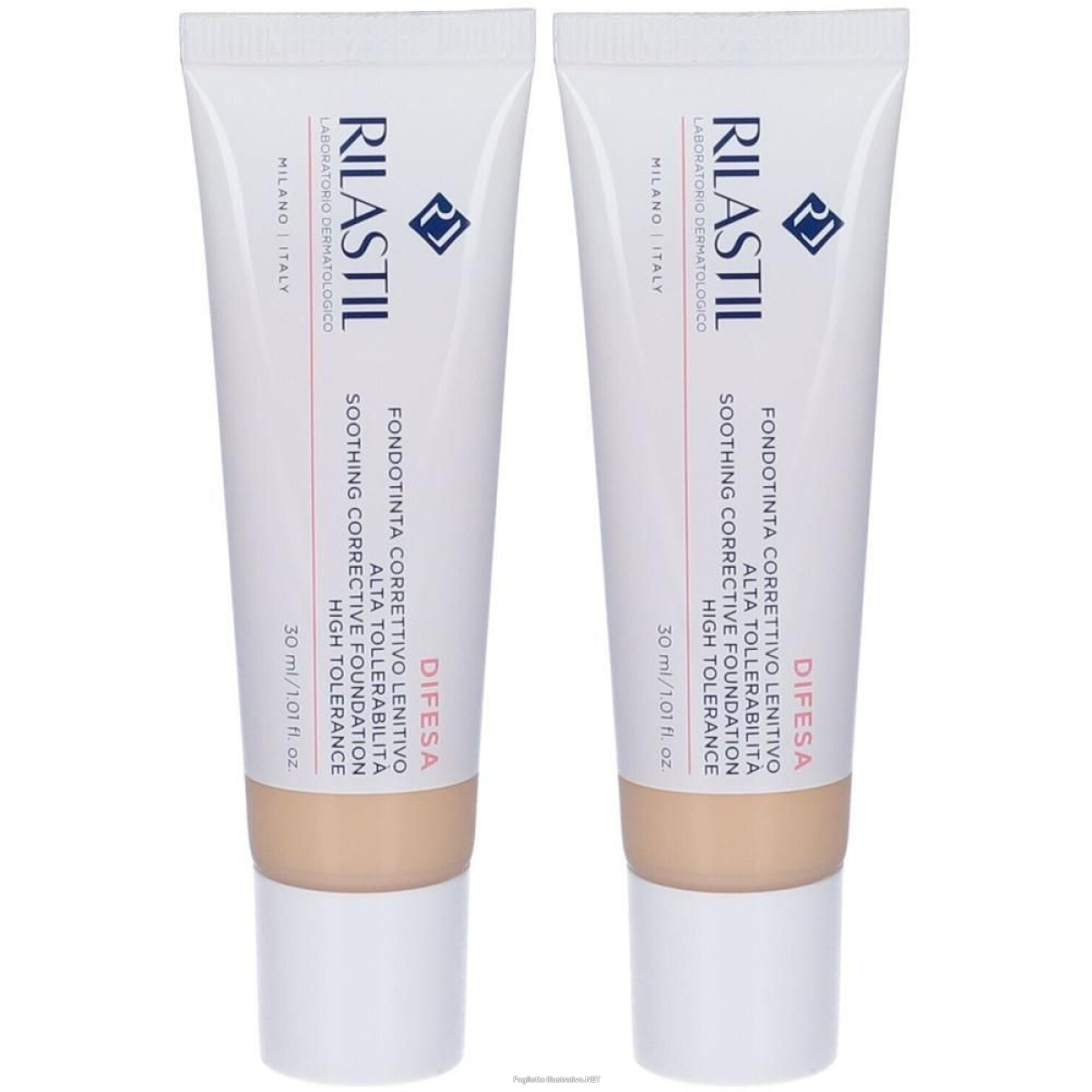 Cerca Offerte di rilastil® difesa fondotinta correttivo tonalitá 01 2x30 ml e acquista online