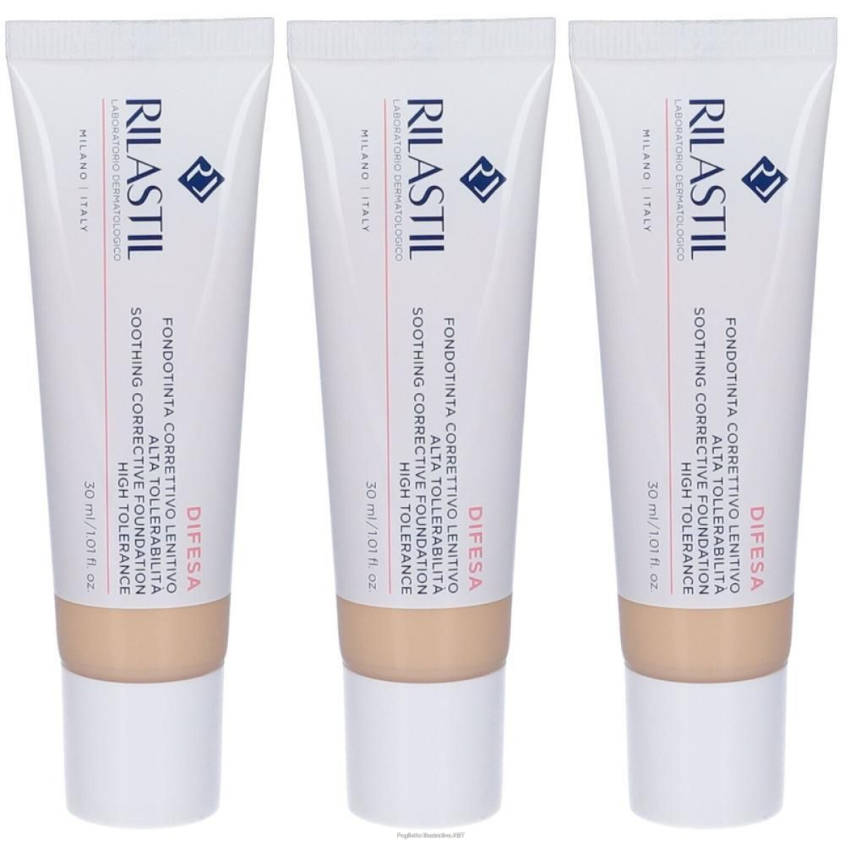 Cerca Offerte di rilastil® difesa fondotinta correttivo tonalitá 01 3x30 ml e acquista online