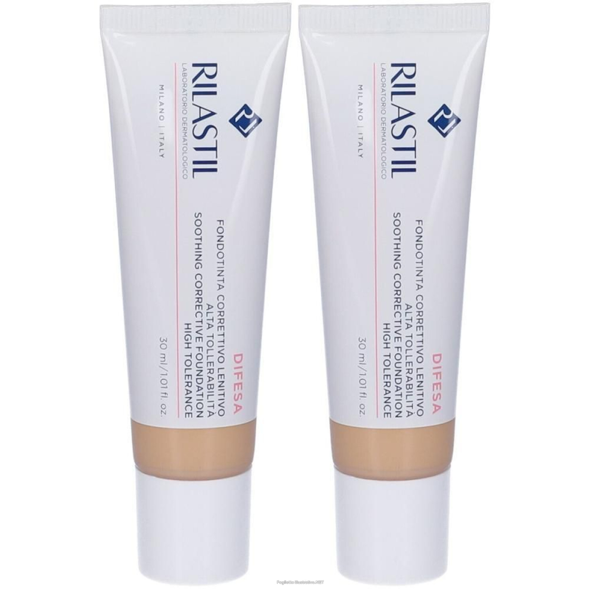 Cerca Offerte di rilastil® difesa fondotinta correttivo tonalitá 03 2x30 ml e acquista online