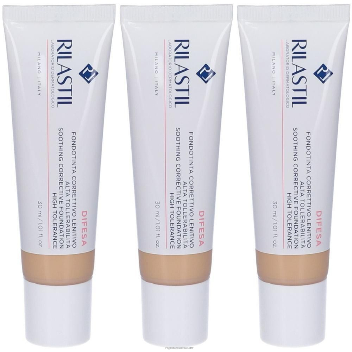 Cerca Offerte di rilastil® difesa fondotinta correttivo tonalitá 03 3x30 ml e acquista online