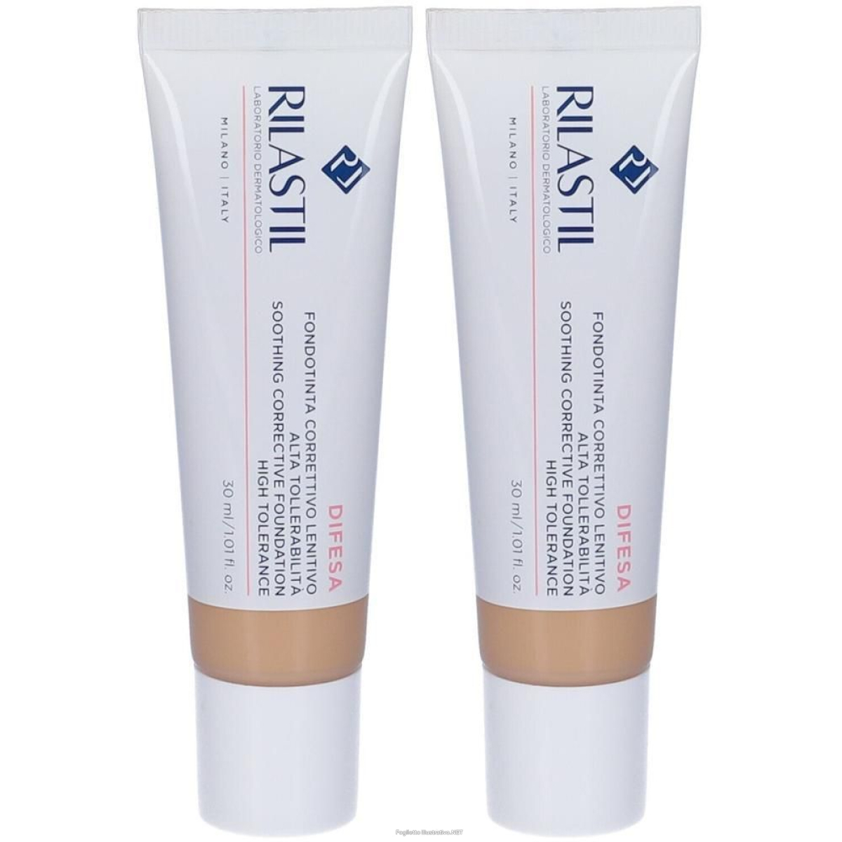 Cerca Offerte di rilastil® difesa fondotinta correttivo tonalitá 04 2x30 ml e acquista online