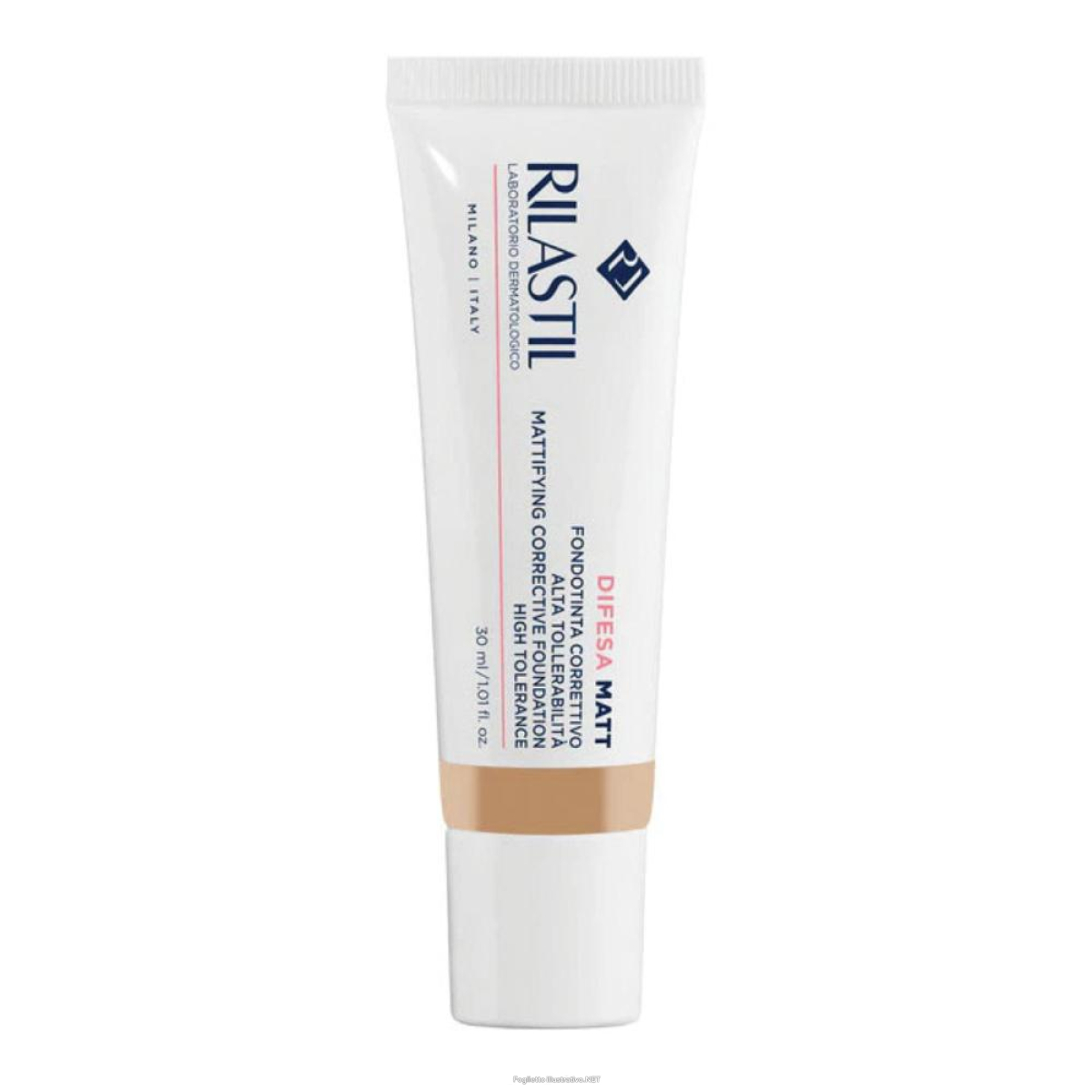 Cerca Offerte di rilastil difesa matt fondotinta correttivo ad alta tollerabilità 01 pelle grassa e a tendenza acneica 30ml e acquista online