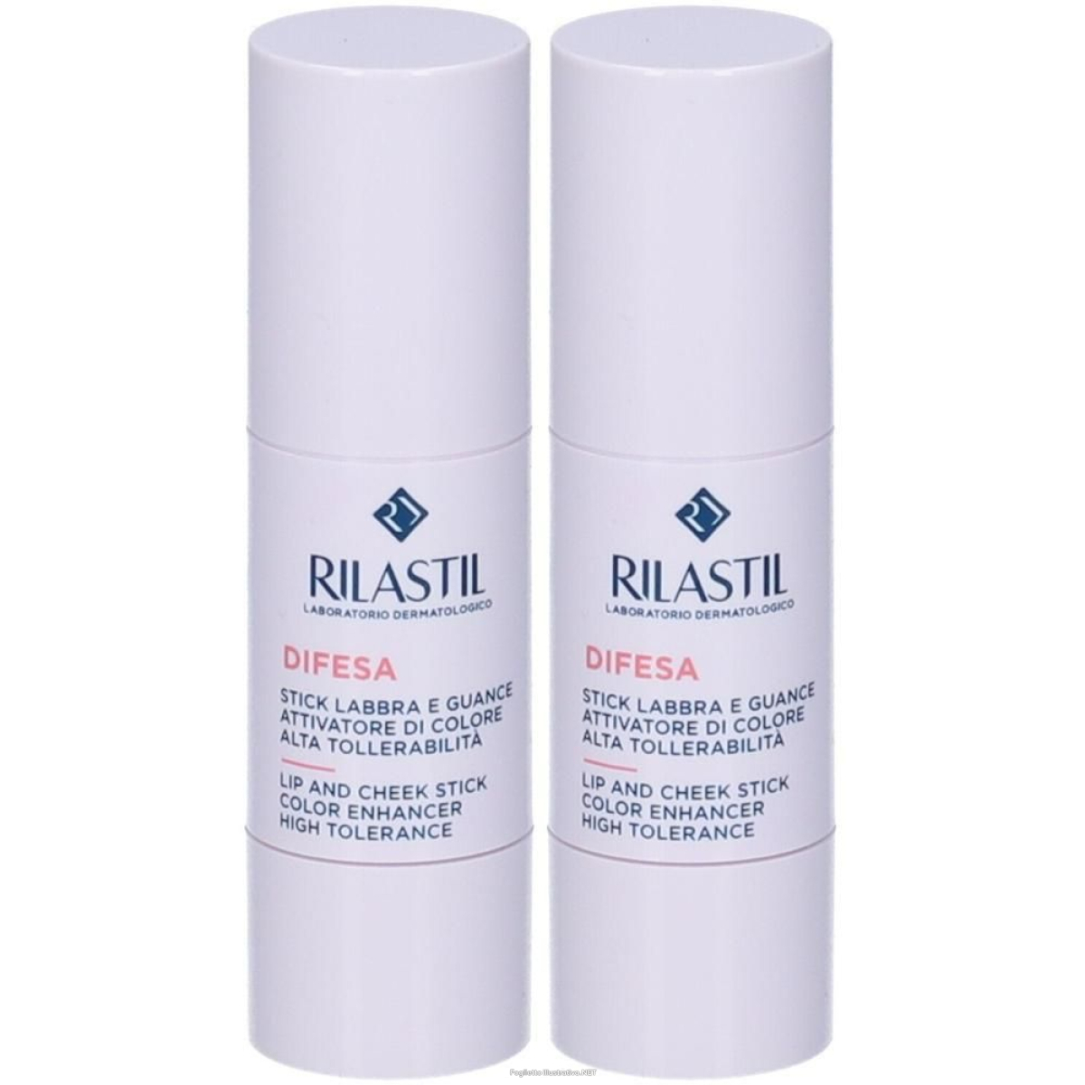 Cerca Offerte di rilastil difesa stick labbra e guance 2x1 st e acquista online