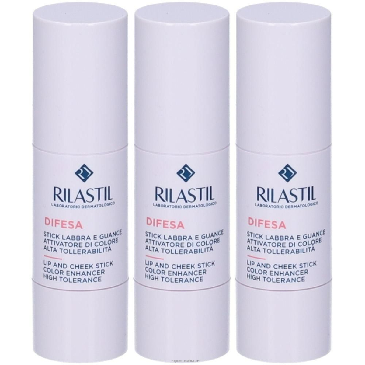 Cerca Offerte di rilastil difesa stick labbra e guance 3x1 st e acquista online