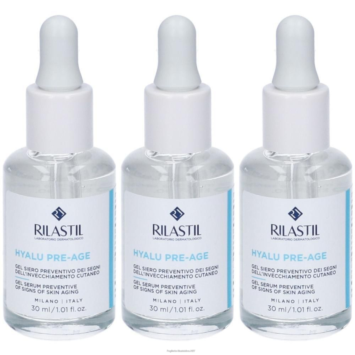 Cerca Offerte di rilastil® hyalu pre-age siero 3x30 ml e acquista online