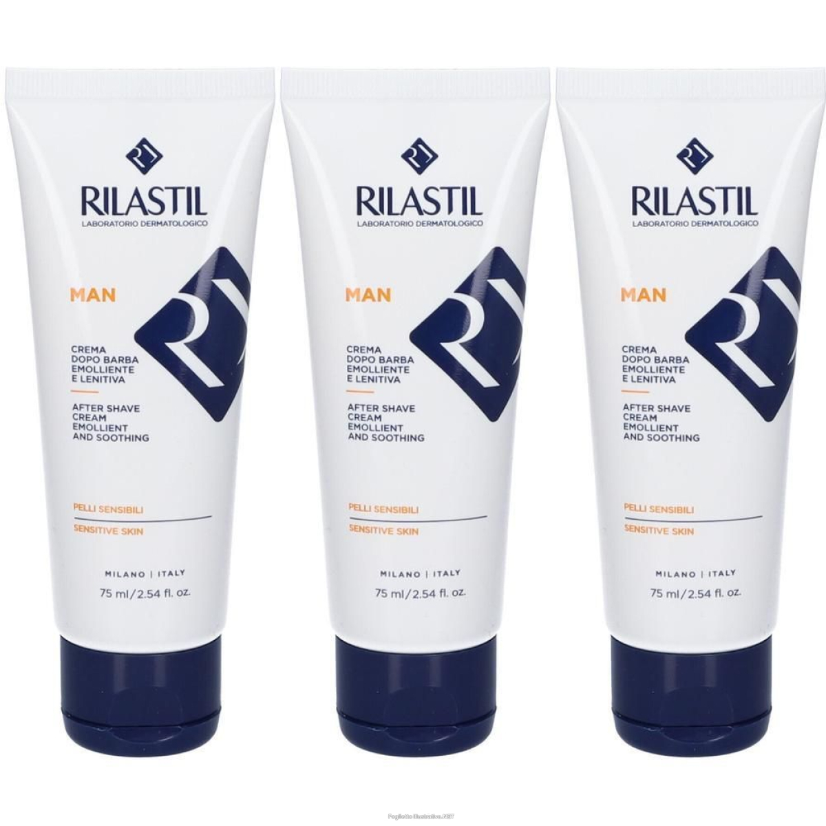 Cerca Offerte di rilastil® man crema dopo barba 3x75 ml e acquista online
