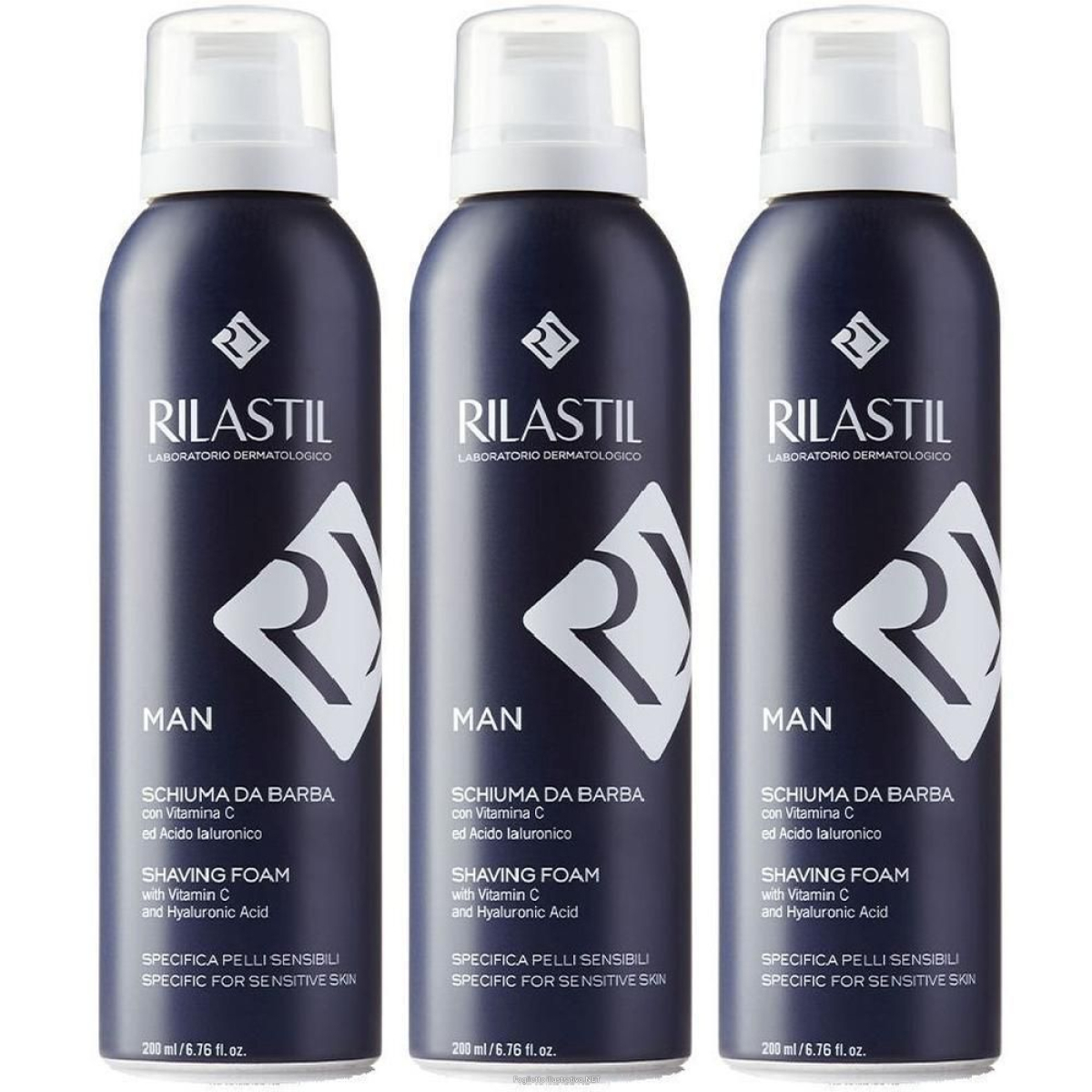 Cerca Offerte di rilastil® man schiuma barba 200 3x200 ml da barba e acquista online