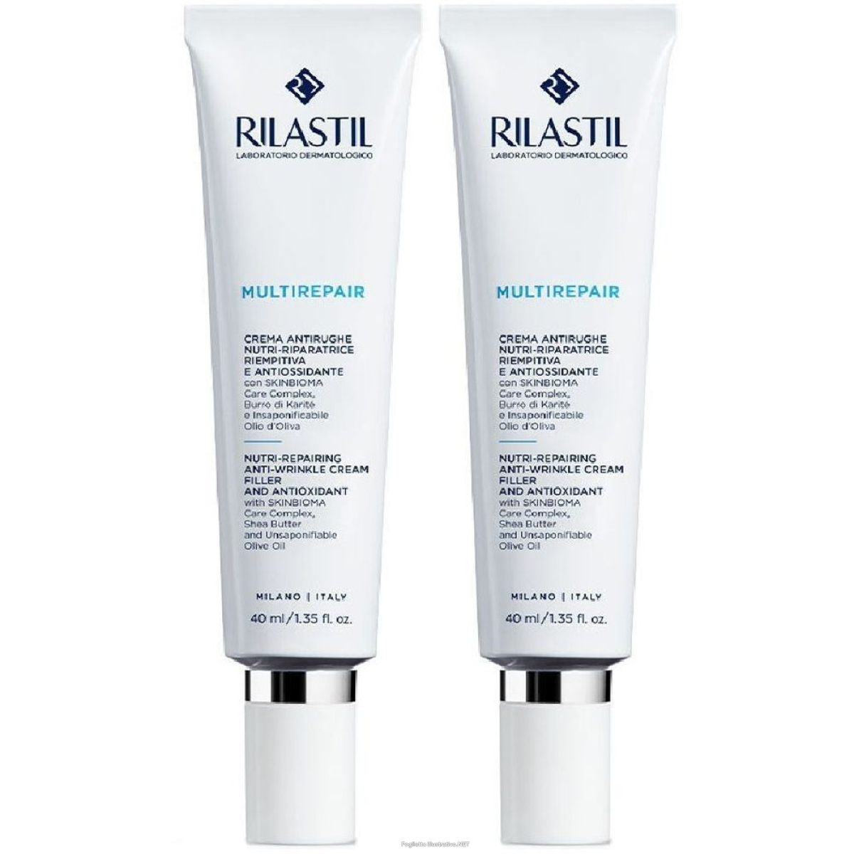 Cerca Offerte di rilastil® multirepair crema antirughe nutririparatrice set da 2 2x40 m e acquista online