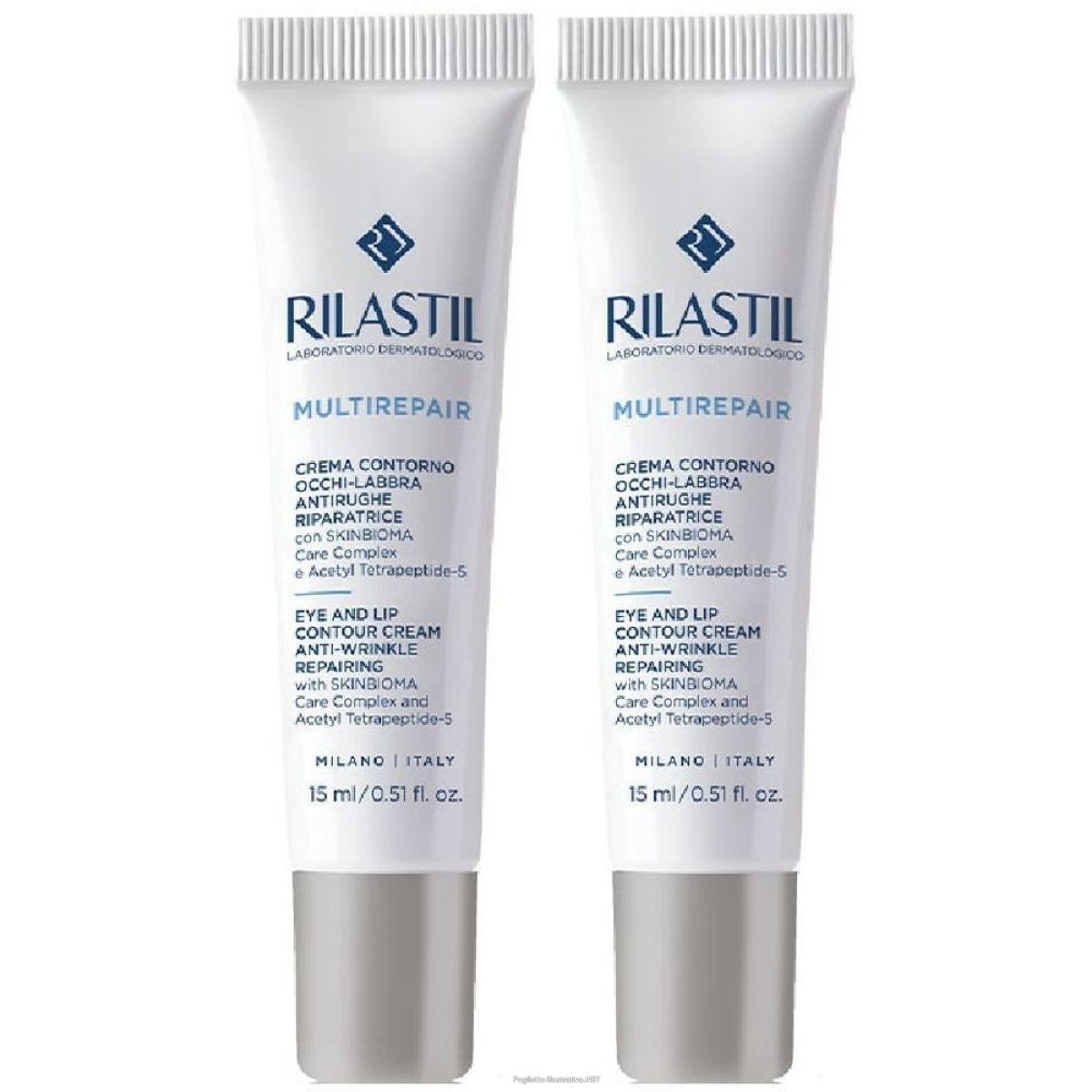 Cerca Offerte di rilastil® multirepair crema contorno occhi labbra set da 2 2x15 ml cre e acquista online