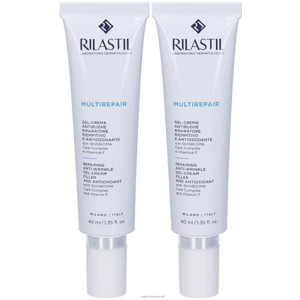 Cerca Offerte di rilastil® multirepair gel crema antirughe riparatore 2x40 ml e acquista online