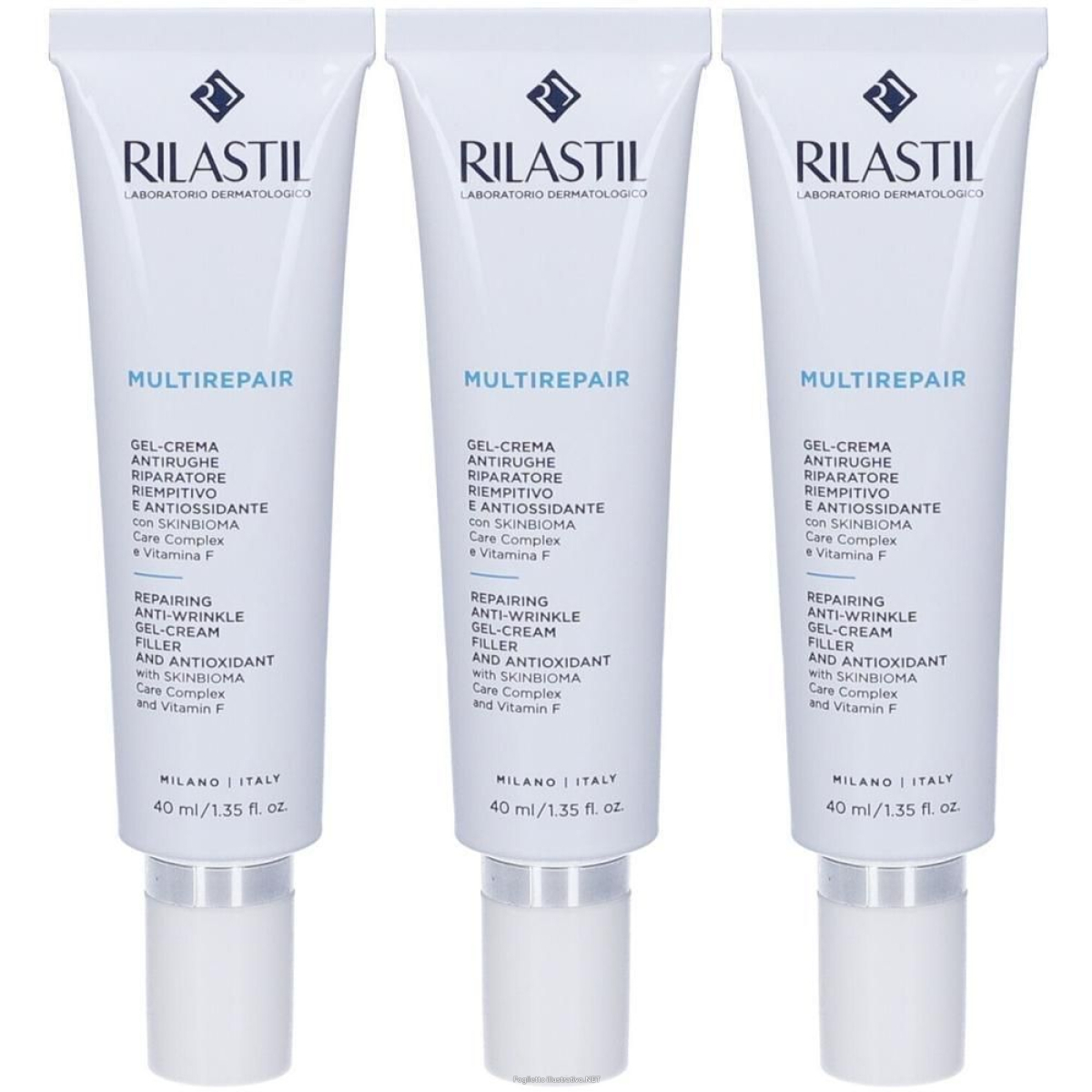 Cerca Offerte di rilastil® multirepair gel crema antirughe riparatore 3x40 ml e acquista online