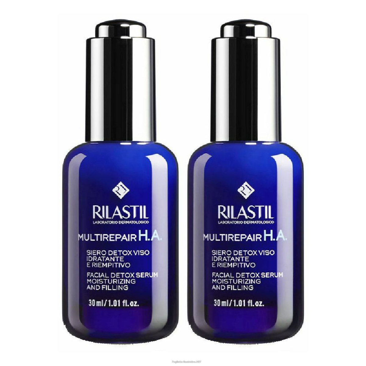 Cerca Offerte di rilastil® multirepair h.a. siero detox viso set da 2 2x30 ml e acquista online