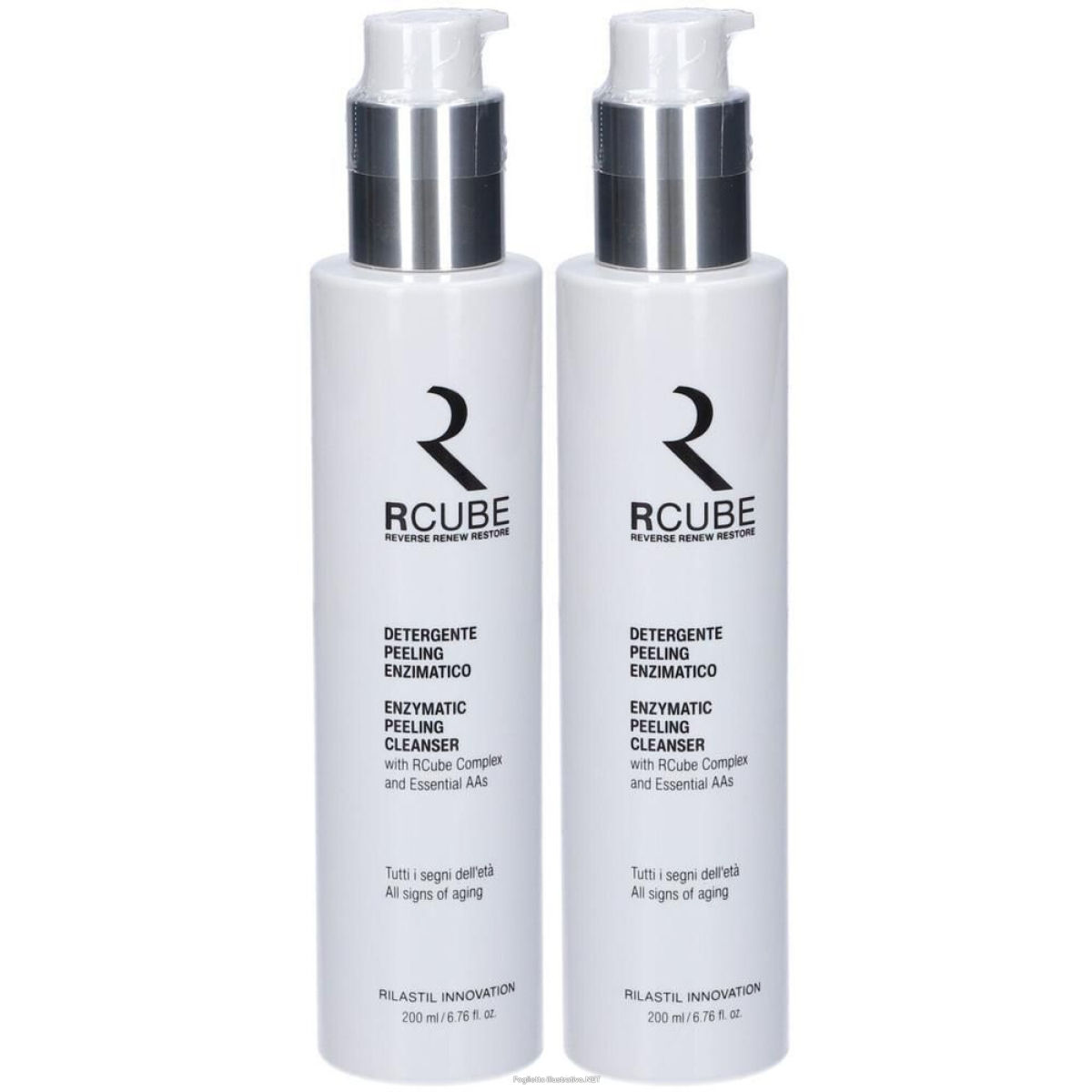 Cerca Offerte di rilastil rcube detergente peeling enzimatico 2x200 ml e acquista online