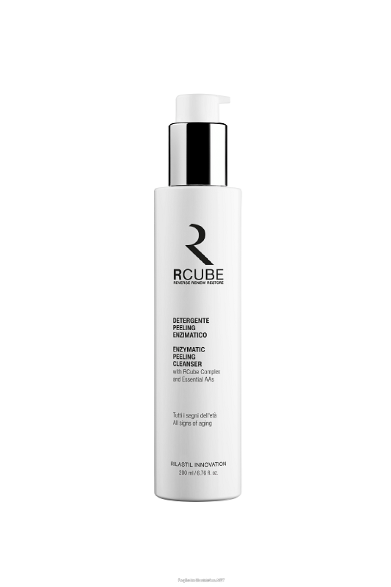 Cerca Offerte di rilastil rcube detergente peeling enzimatico - detergente viso esfoliante e illuminante - 200 ml e acquista online