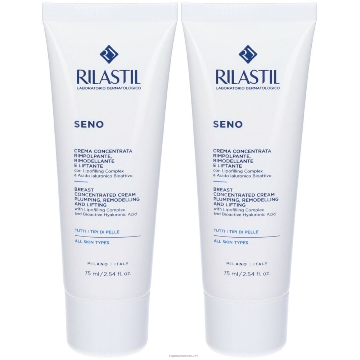 Cerca Offerte di rilastil® seno crema concentrata set da 2 2x75 ml e acquista online