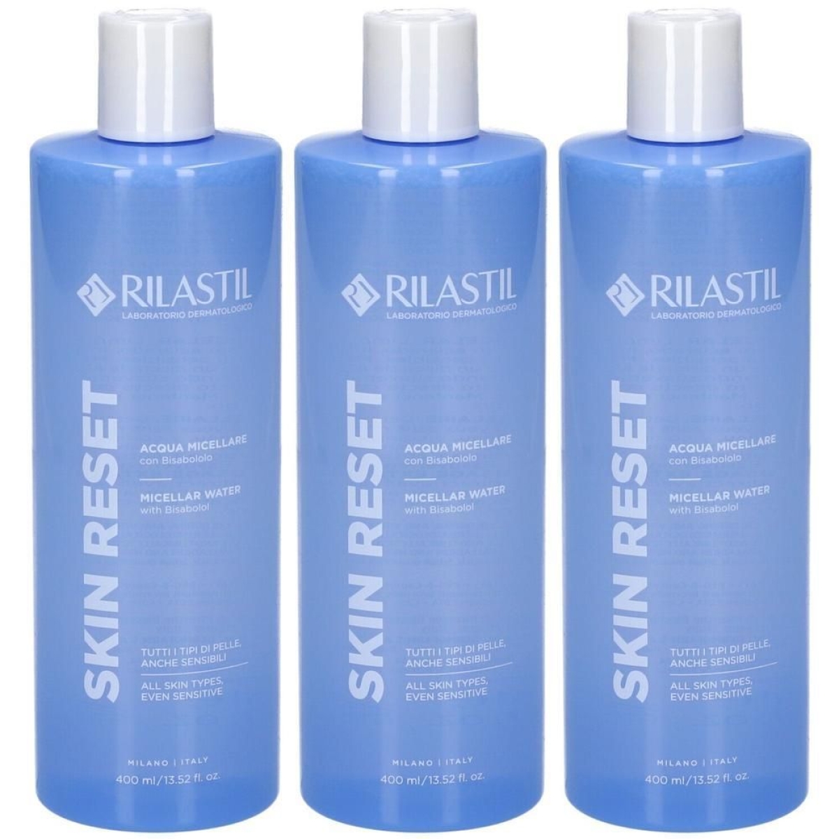 Cerca Offerte di Rilastil skin reset acqua micellare 3x400 ml e acquista online