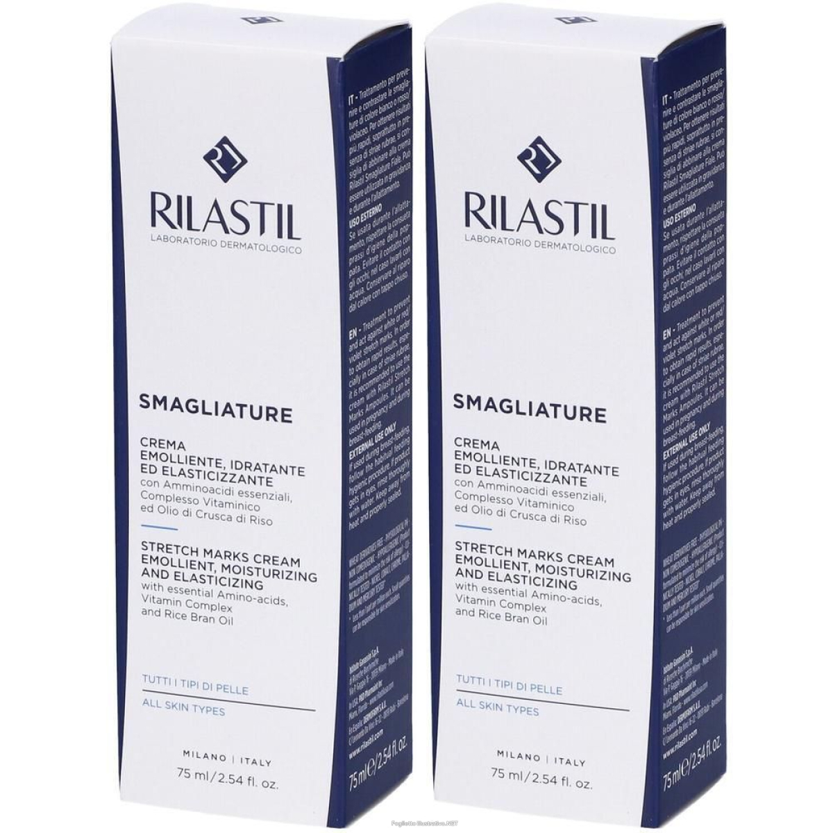 Cerca Offerte di rilastil® smagliature crema 2x75 ml e acquista online