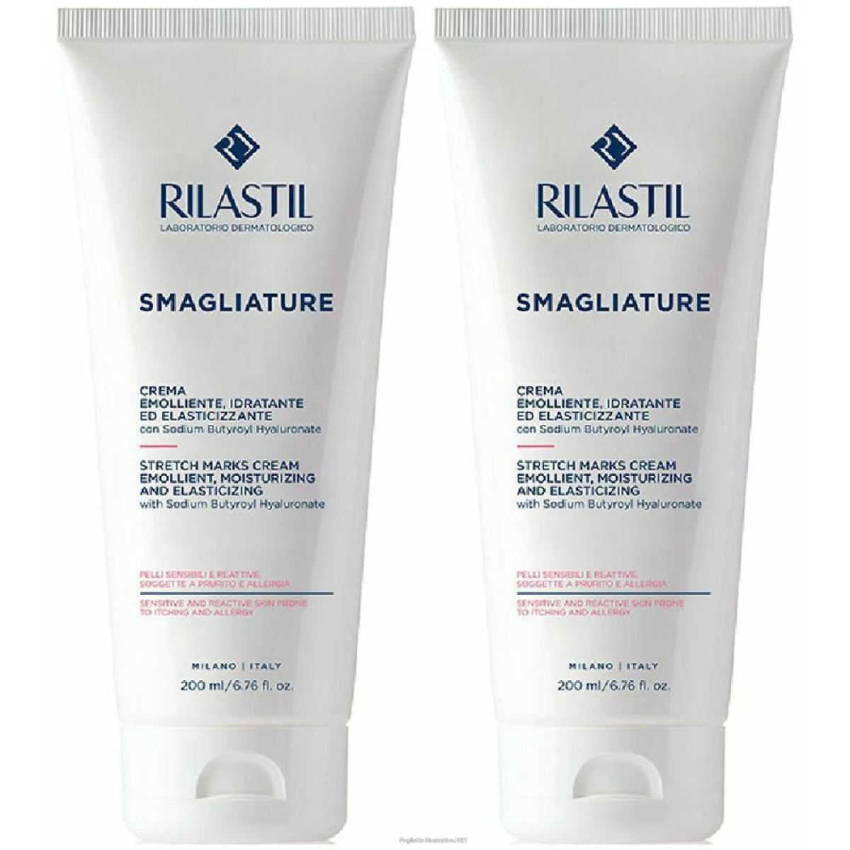 Cerca Offerte di rilastil® smagliature crema pelli sensibili e reattive set da 2 2x200 e acquista online