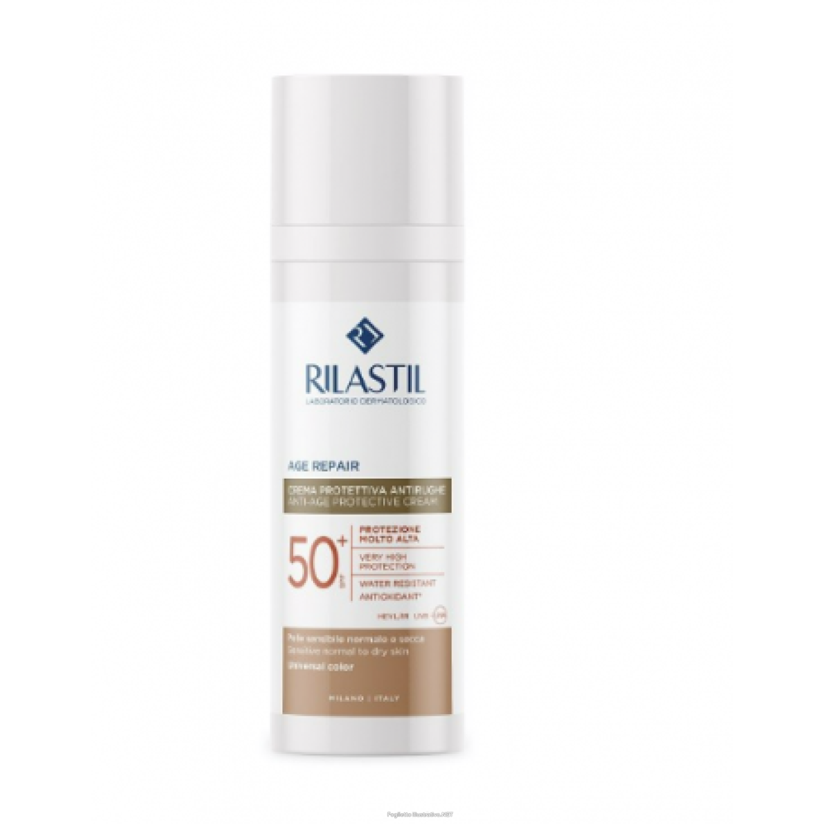 Cerca Offerte di rilastil sun system age repair color protezione solare viso anti-invecchiamento spf 50+ 50 ml e acquista online