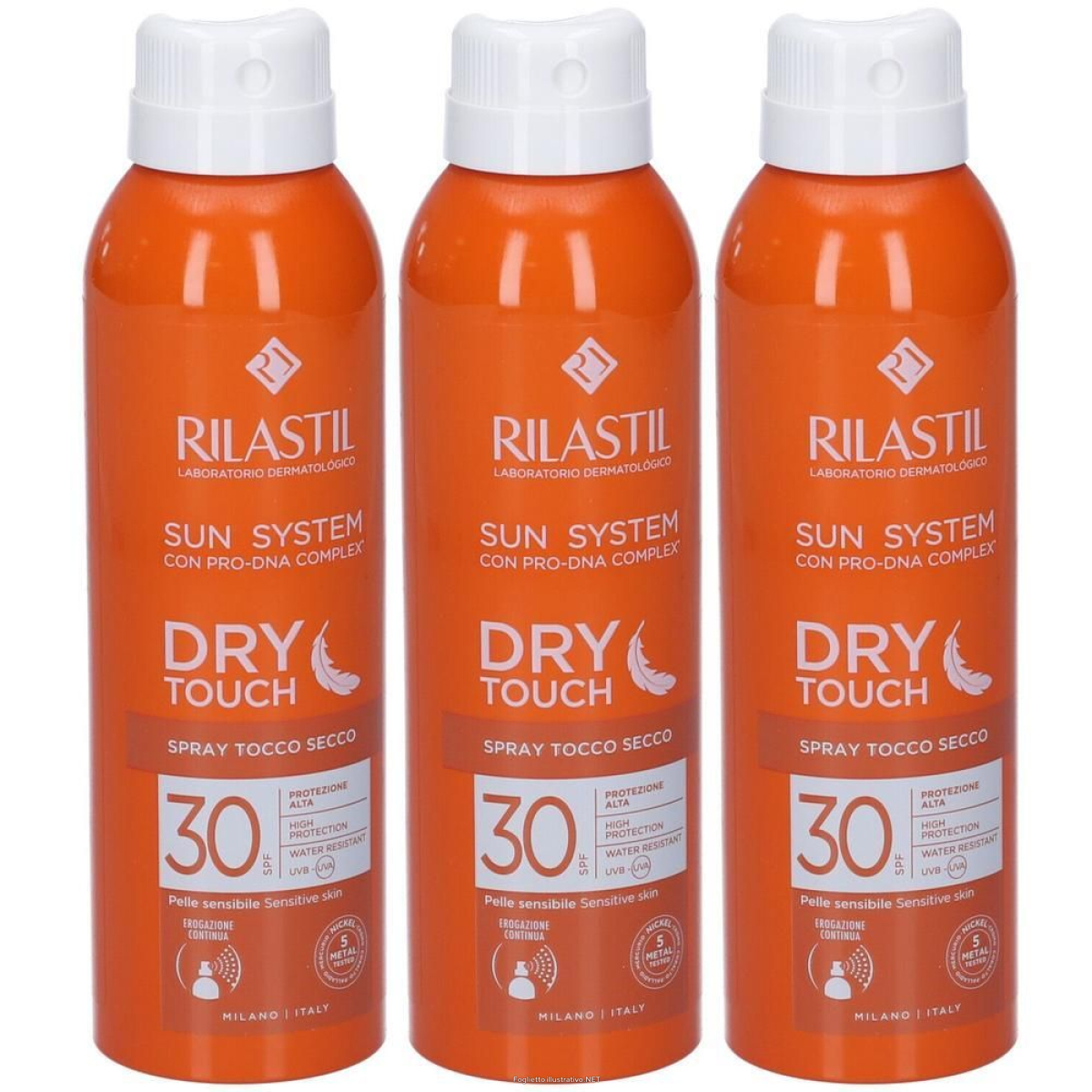 Cerca Offerte di rilastil® sun system dry touch spf30 3x200 ml e acquista online