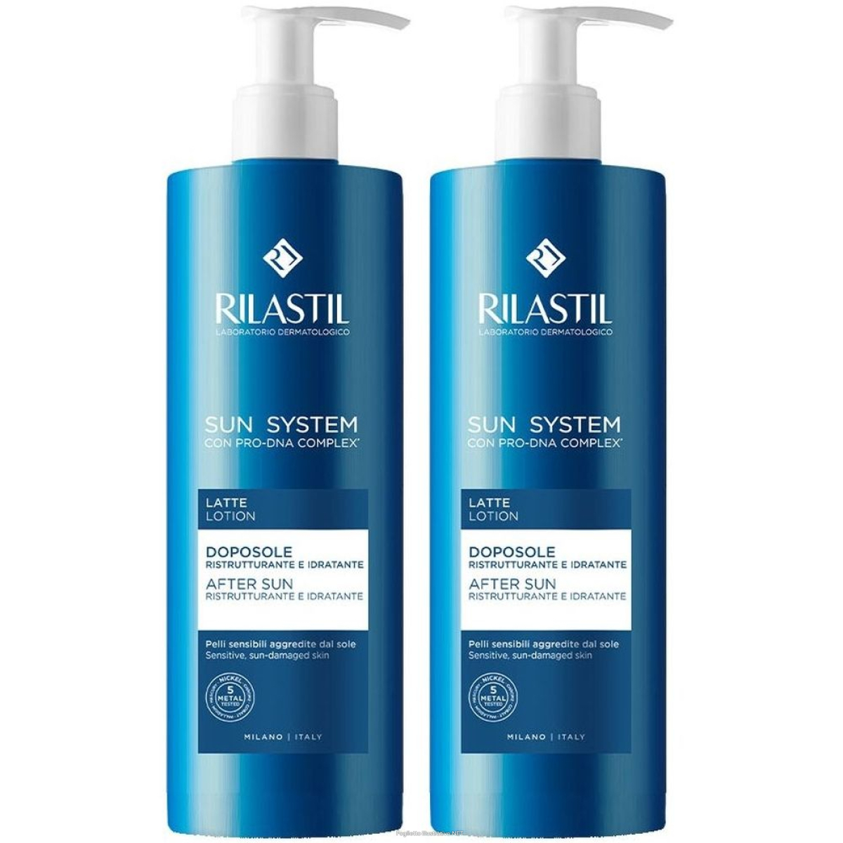 Cerca Offerte di rilastil® sun system latte doposole set da 2 2x400 ml crema e acquista online