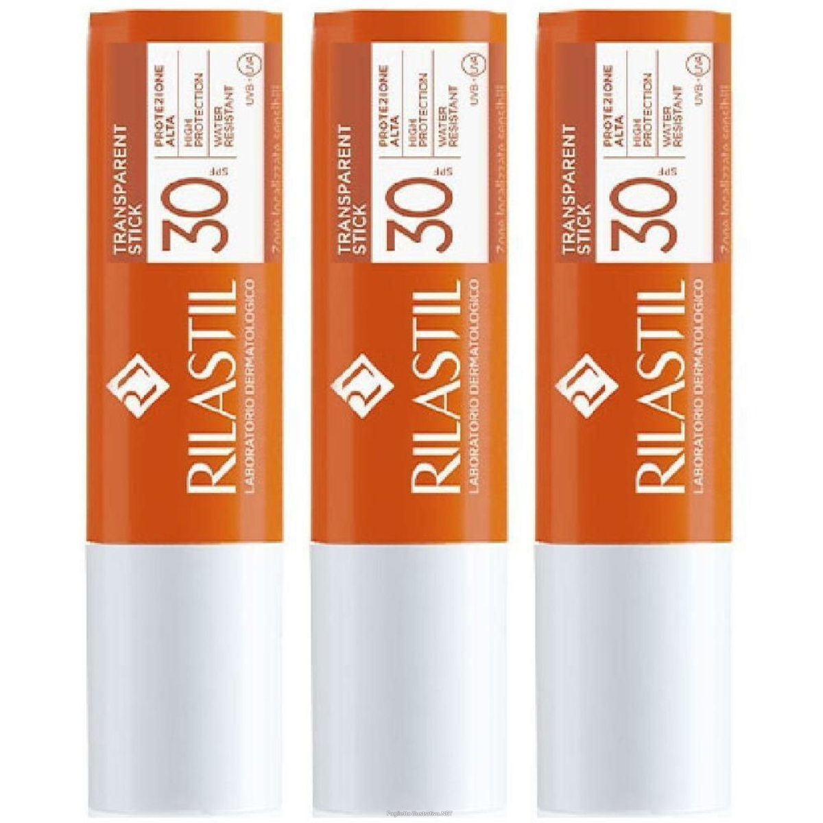 Cerca Offerte di rilastil® sun system stick trasparente spf 30 3x4 ml e acquista online