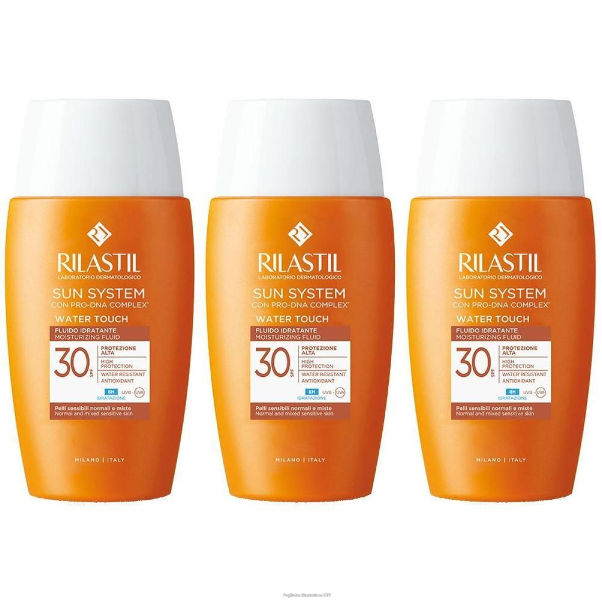Cerca Offerte di rilastil® sun system water touch fluido spf30 3x50 ml e acquista online