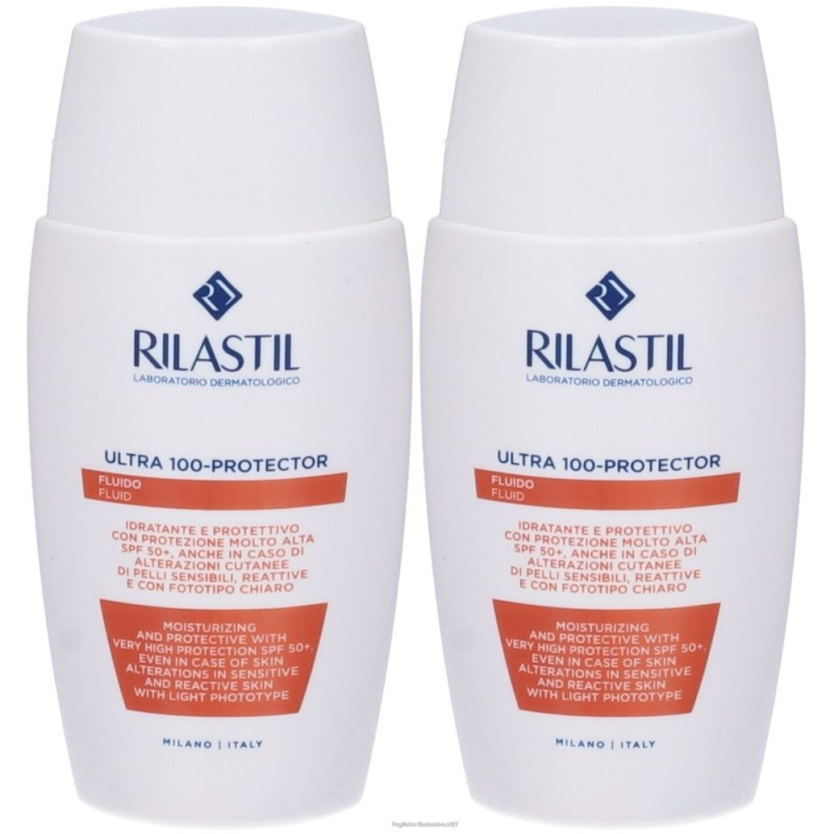 Cerca Offerte di rilastil® ultra 100 protection fluido set da 2 2x50 ml fluid e acquista online