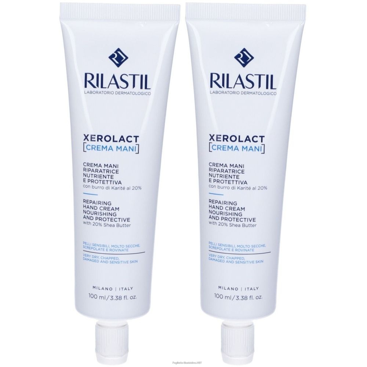 Cerca Offerte di rilastil® xerolact crema mani set da 2 2x100 ml e acquista online