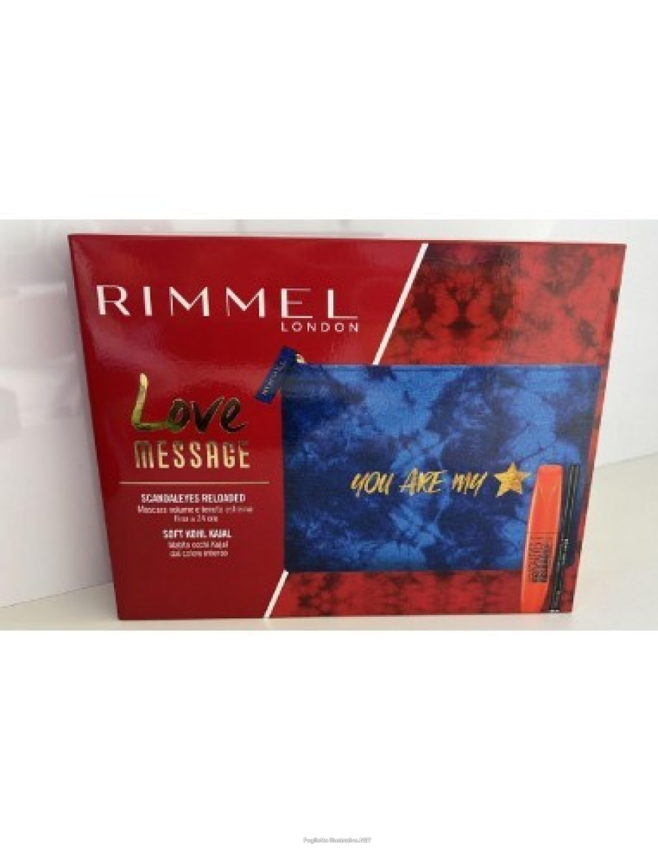 Cerca Offerte di rimmel - cofanetto love message scandaleyes reloaded - mascara + matita occhi e acquista online