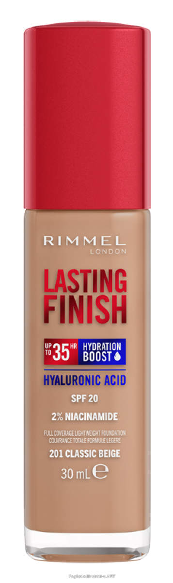 Cerca Offerte di rimmel fondotinta lasting finish 35h con acido ialuronico 201 classic beige 30ml rimmel e acquista online