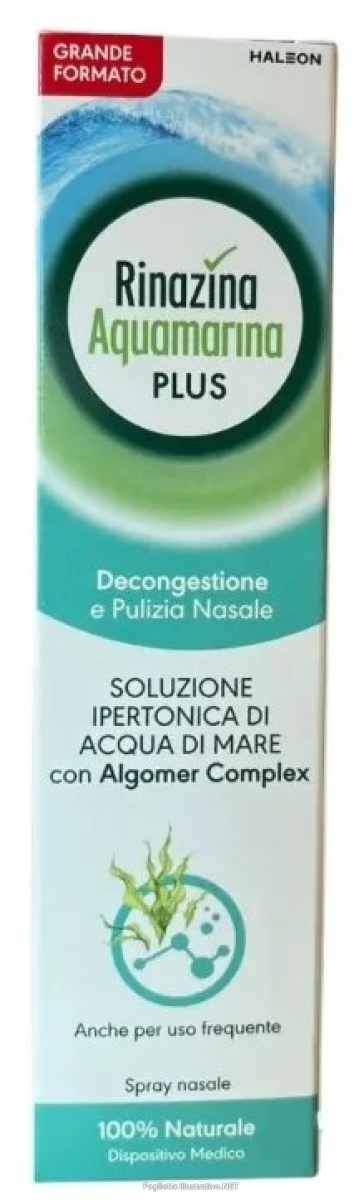 Cerca Offerte di rinazina acquamarina plus 125 ml – soluzione ipertonica naturale per decongestione e pulizia nasale e acquista online