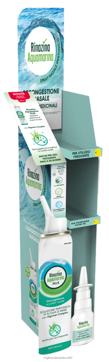 Cerca Offerte di rinazina aquamarina expo 24 pezzi da 20 ml + 12 pezzi da 125 ml e acquista online