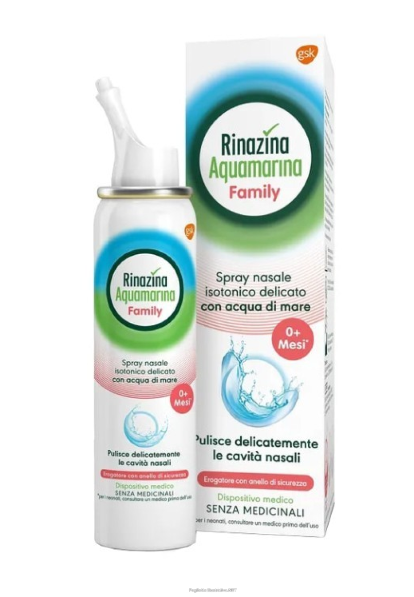 Cerca Offerte di rinazina aquamarina family spray nasale isotonico 100ml e acquista online