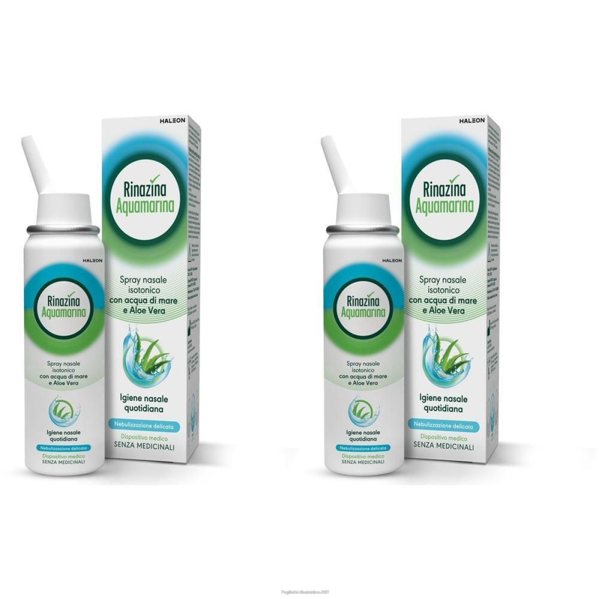 Cerca Offerte di rinazina aquamarina spray nasale isotonico delicato, 100ml 2x100 ml sp e acquista online