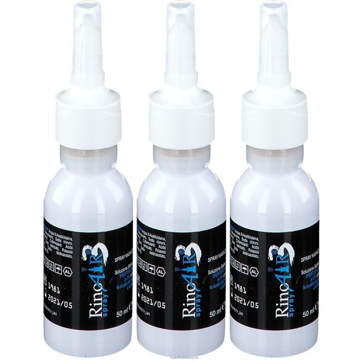 Cerca Offerte di rinoair® spray 3% 3x50 ml nasale e acquista online