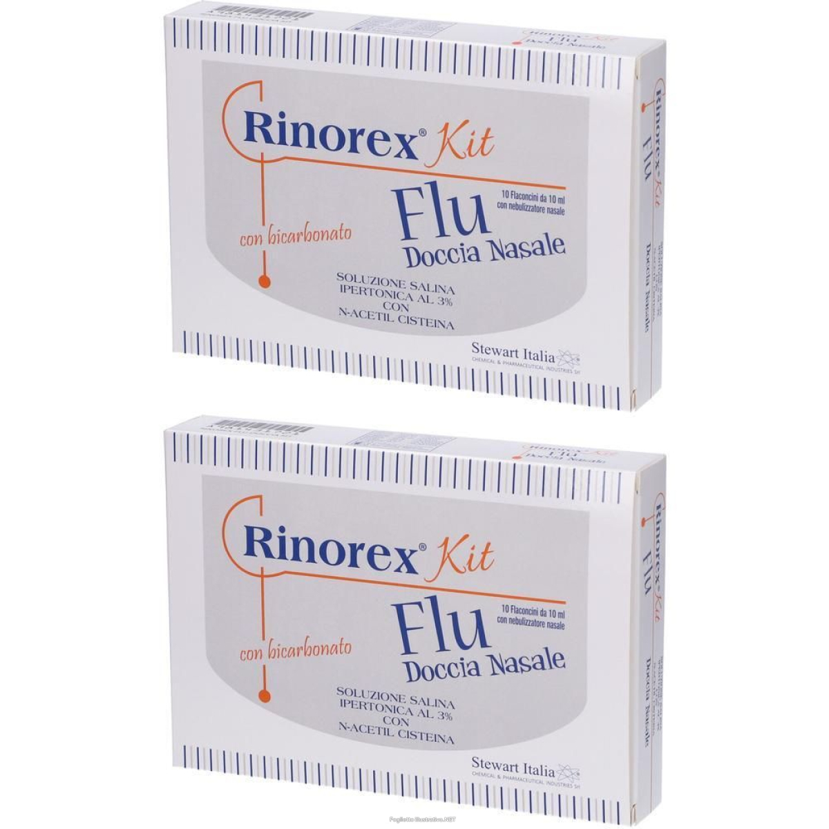 Cerca Offerte di rinorex flu doccia kit 2x1 pz fiale e acquista online