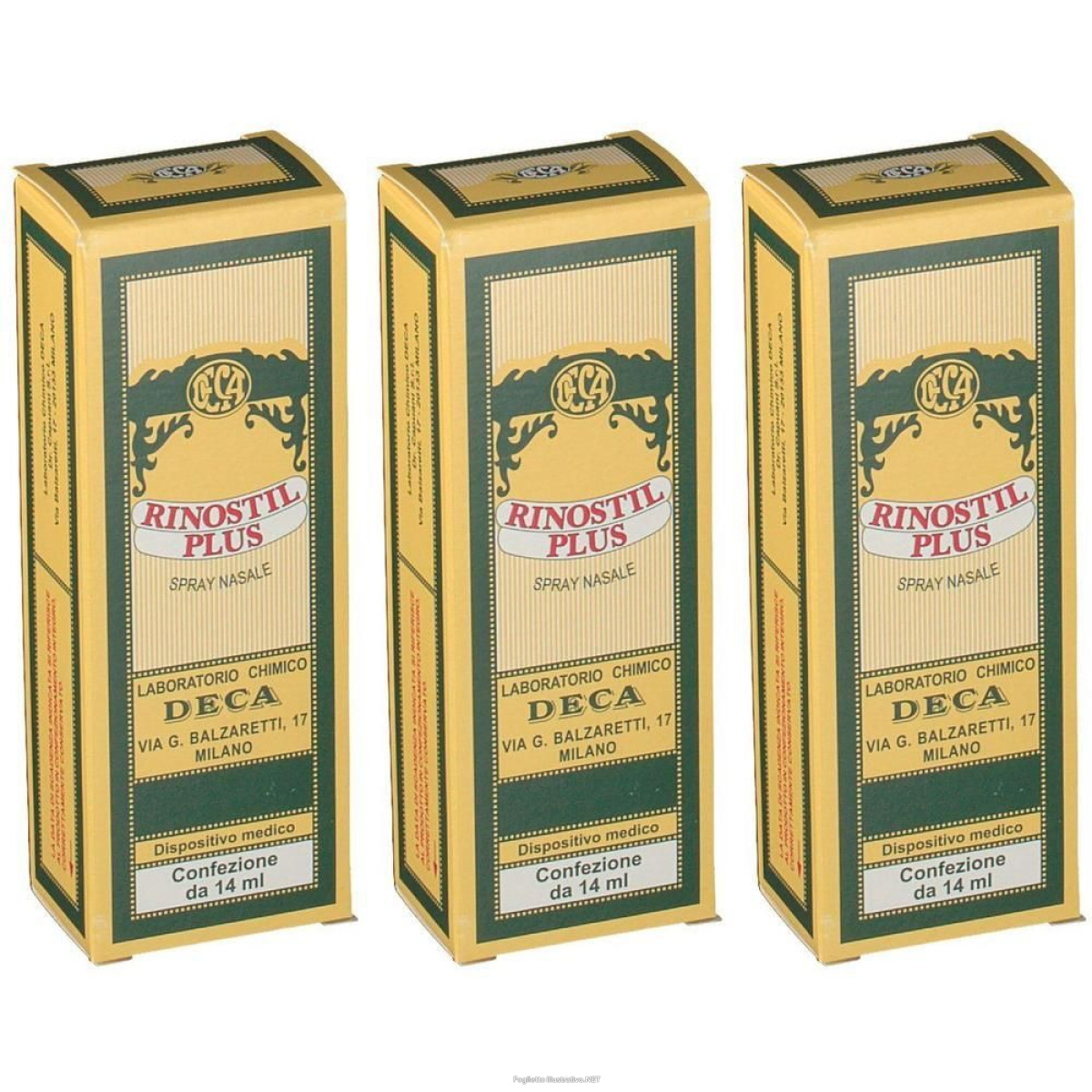Cerca Offerte di rinostil plus 3x14 ml spray nasale e acquista online