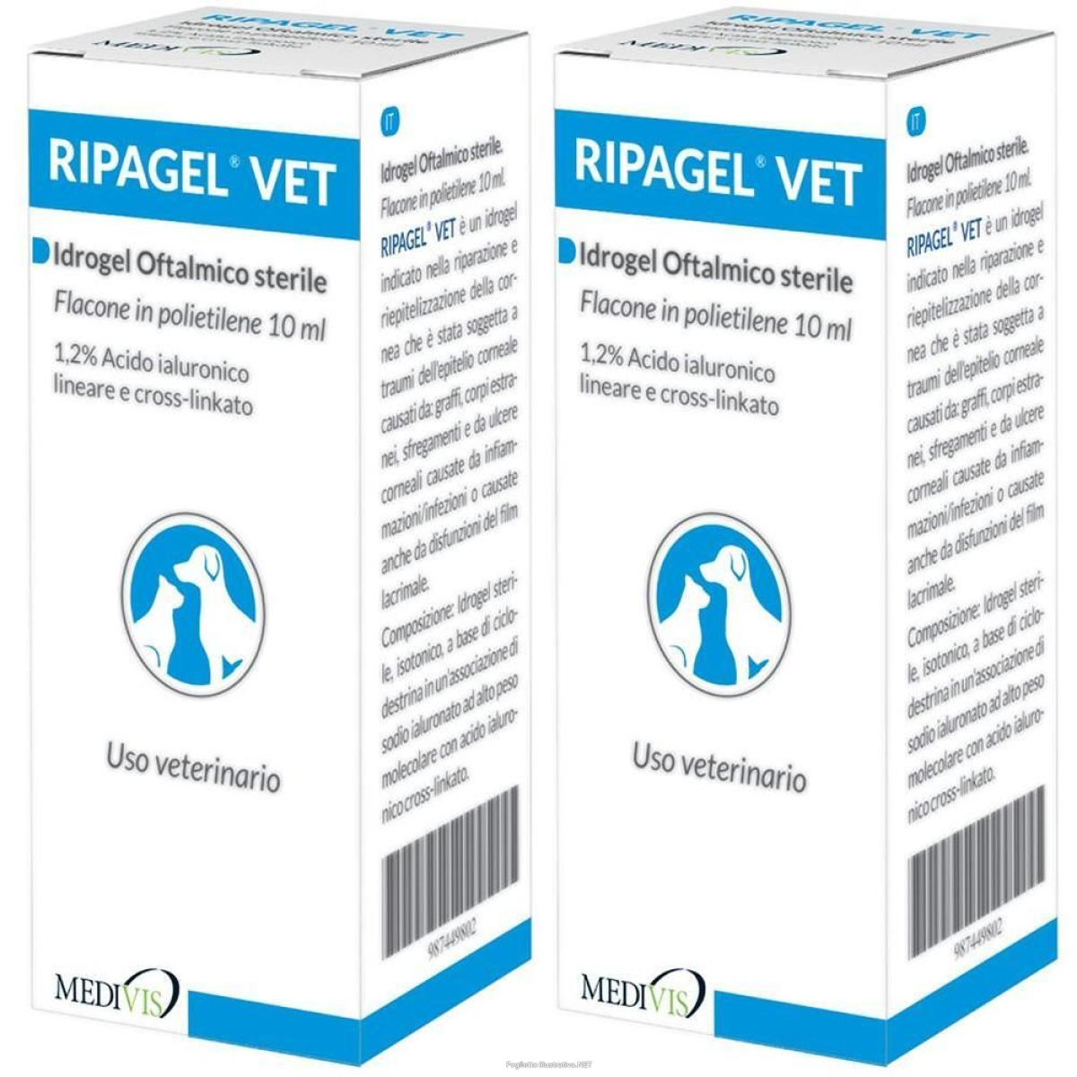 Cerca Offerte di ripagel vet gocce oculari 10 ml 2x10 ml oftalmiche e acquista online
