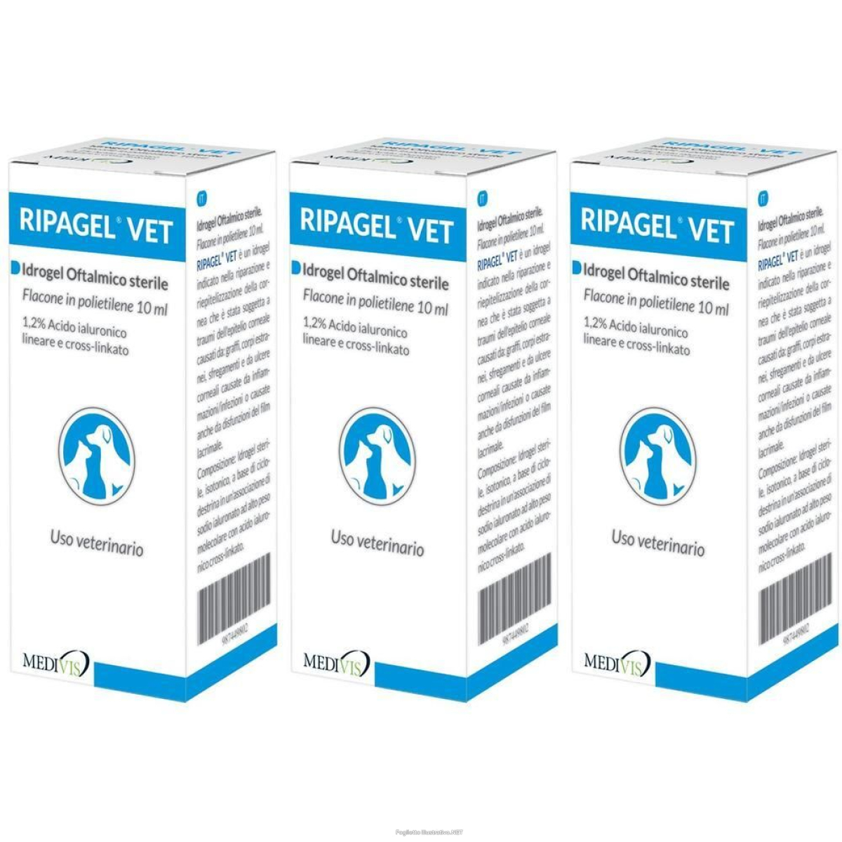 Cerca Offerte di ripagel vet gocce oculari 10 ml 3x10 ml oftalmiche e acquista online