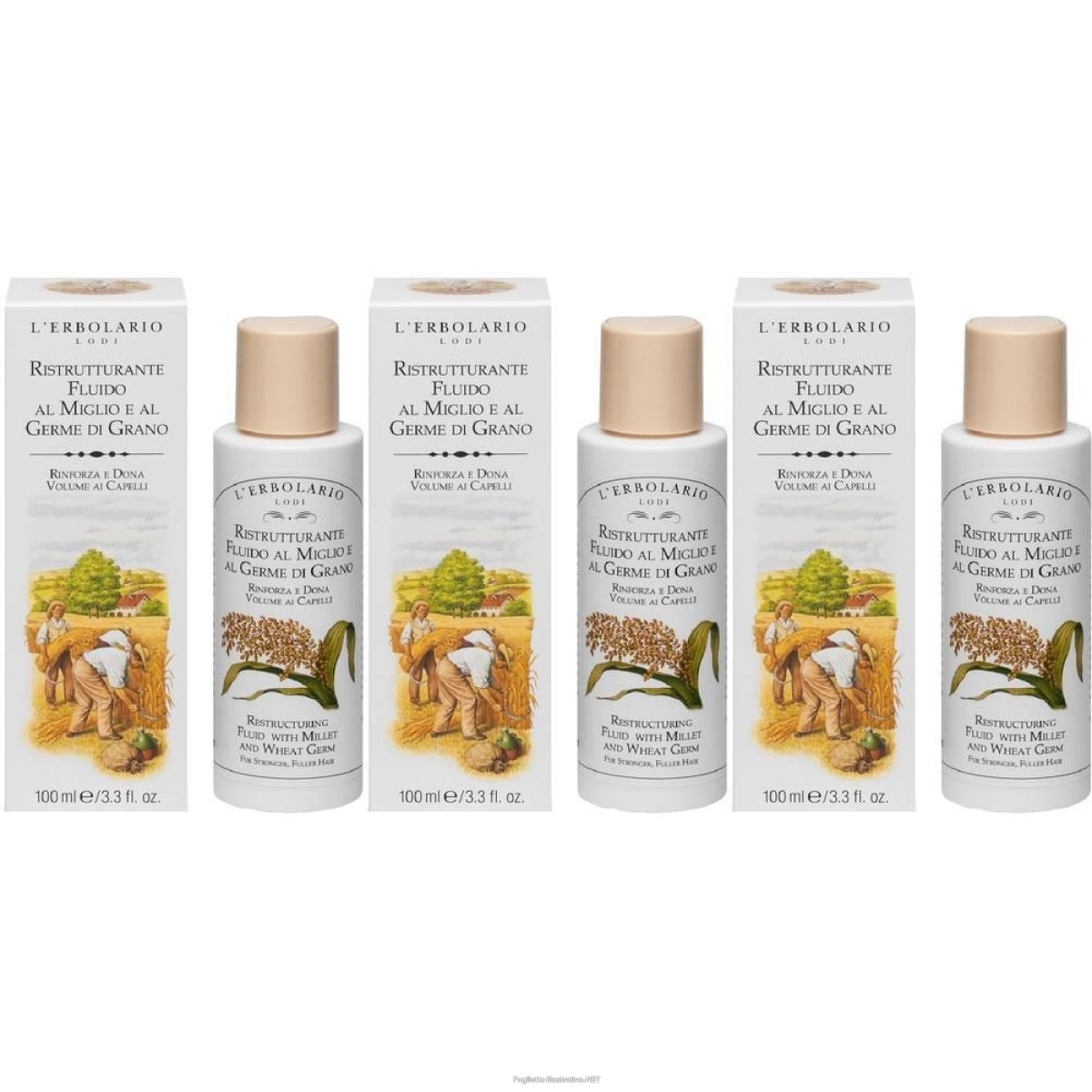 Cerca Offerte di ristrutturante fluido miglio e germe di grano 100 ml 3x100 ml lozione e acquista online