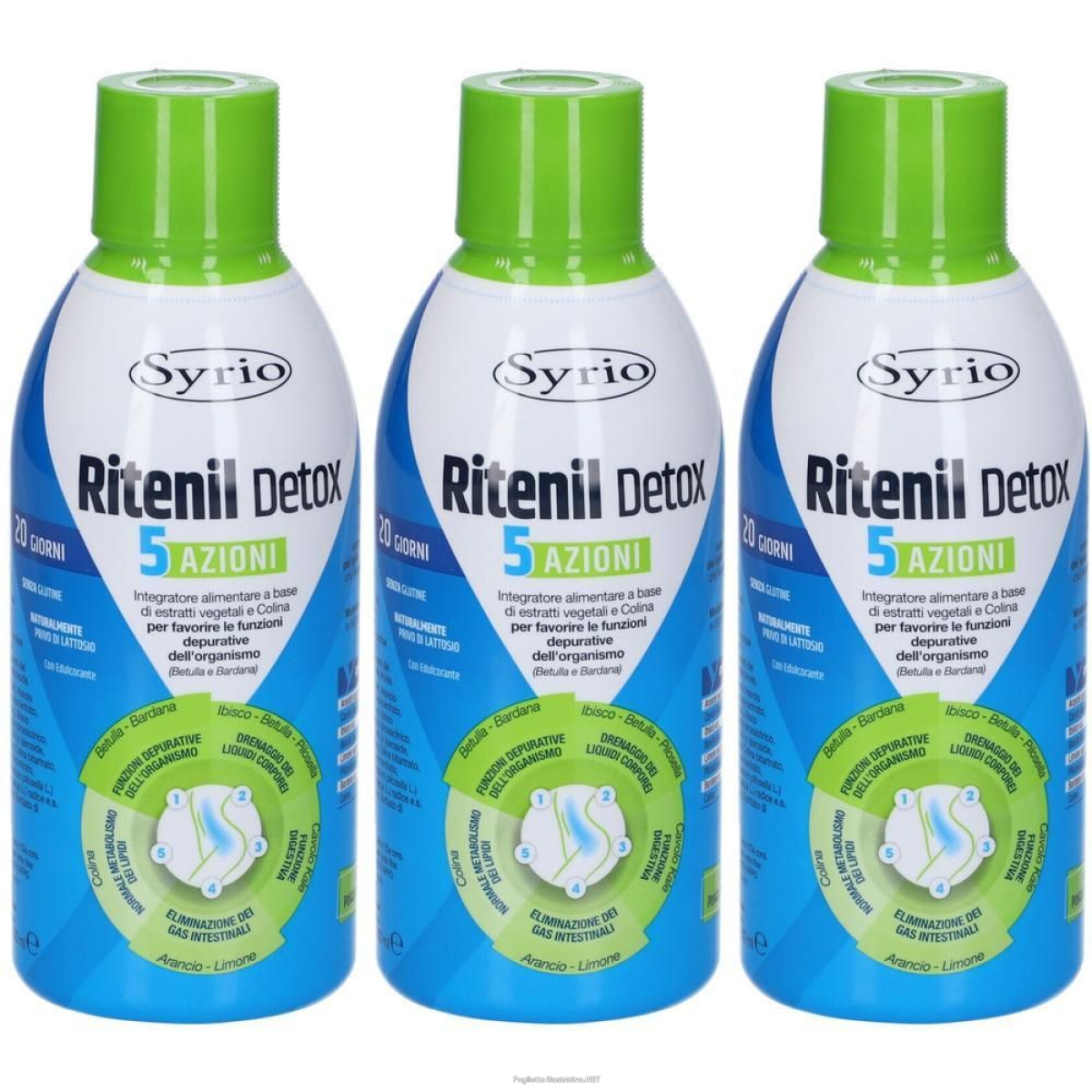 Cerca Offerte di ritenil detox 5 azioni 3x500 ml soluzione orale e acquista online