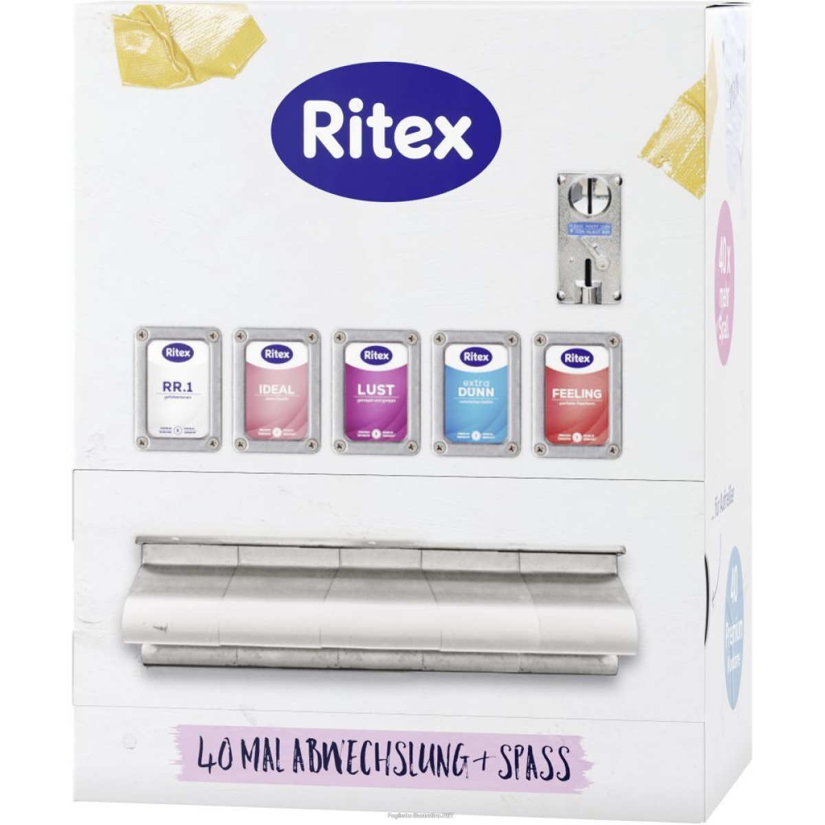 Cerca Offerte di ritex *kondomautomat* (automatico di preservativi) 40 pz preservativi e acquista online