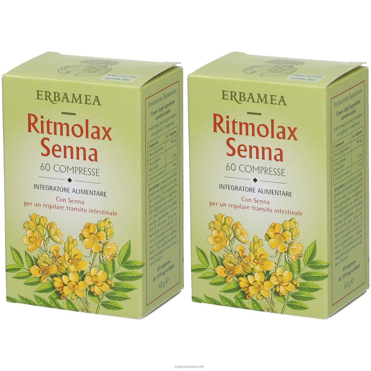 Cerca Offerte di ritmolax senna set da 2 2x60 pz compresse e acquista online