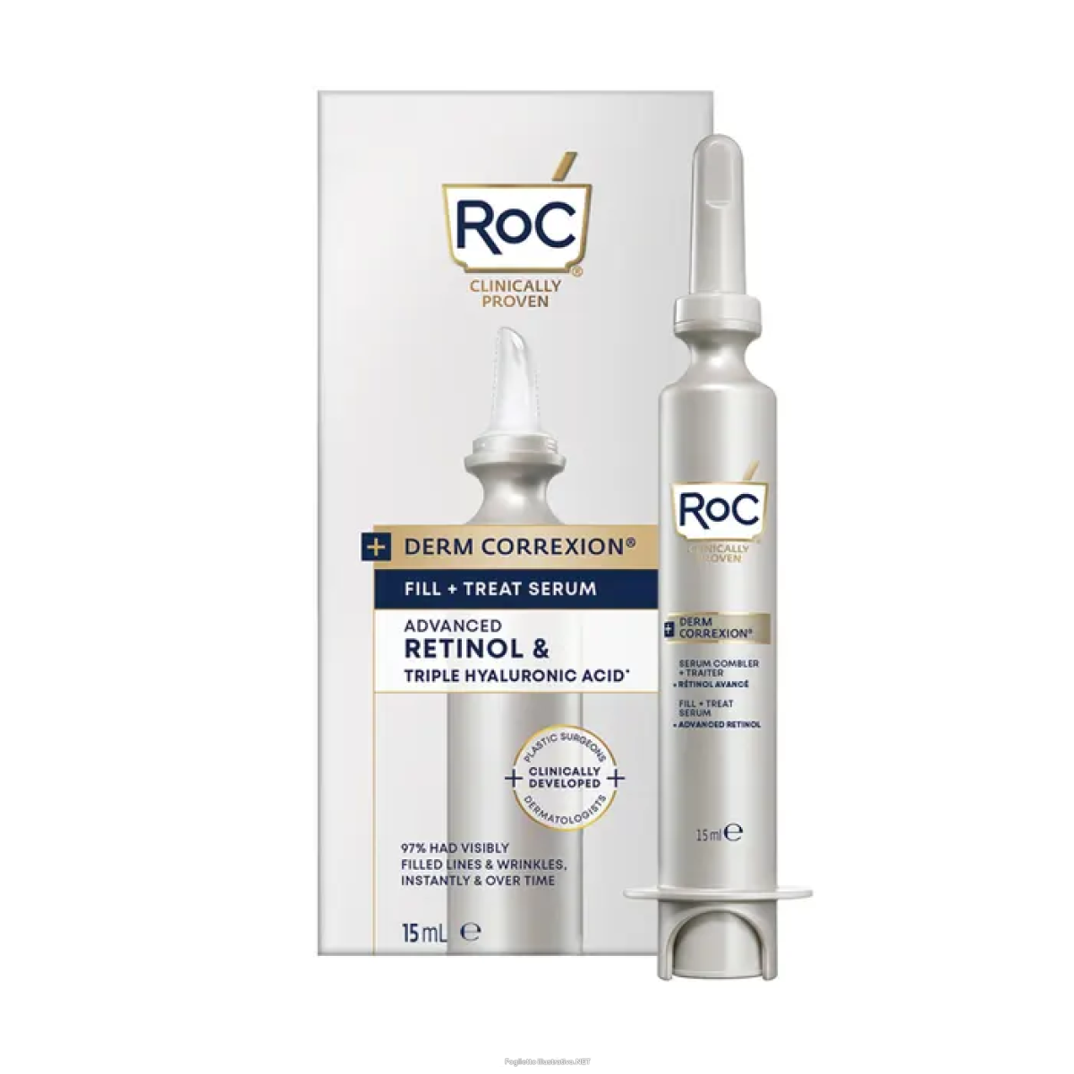 Cerca Offerte di roc derm correxion fill + treat serum 15 ml e acquista online