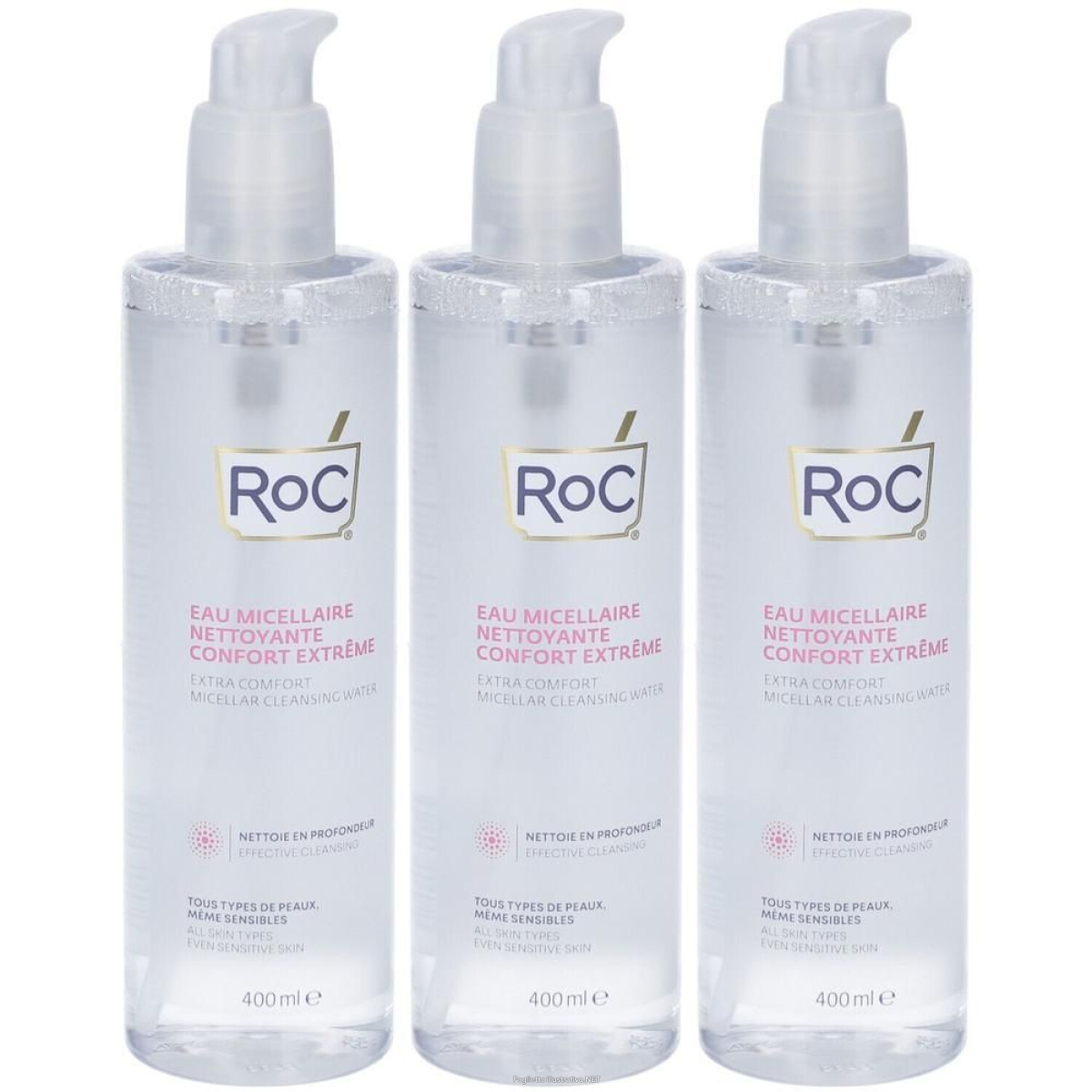 Cerca Offerte di roc eau micellaire nettoyante confort extreme 3x400 ml e acquista online