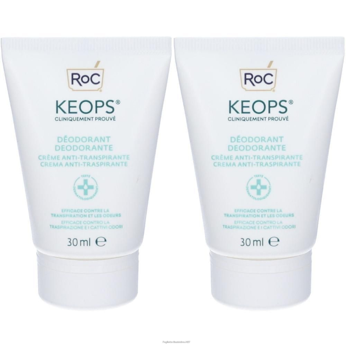 Cerca Offerte di roc keops crema deodorante antitraspirante 2x30 ml e acquista online