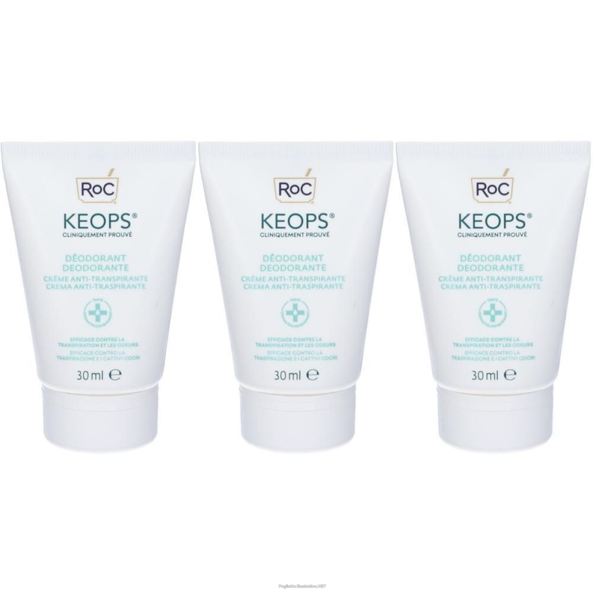 Cerca Offerte di roc keops crema deodorante antitraspirante 3x30 ml e acquista online