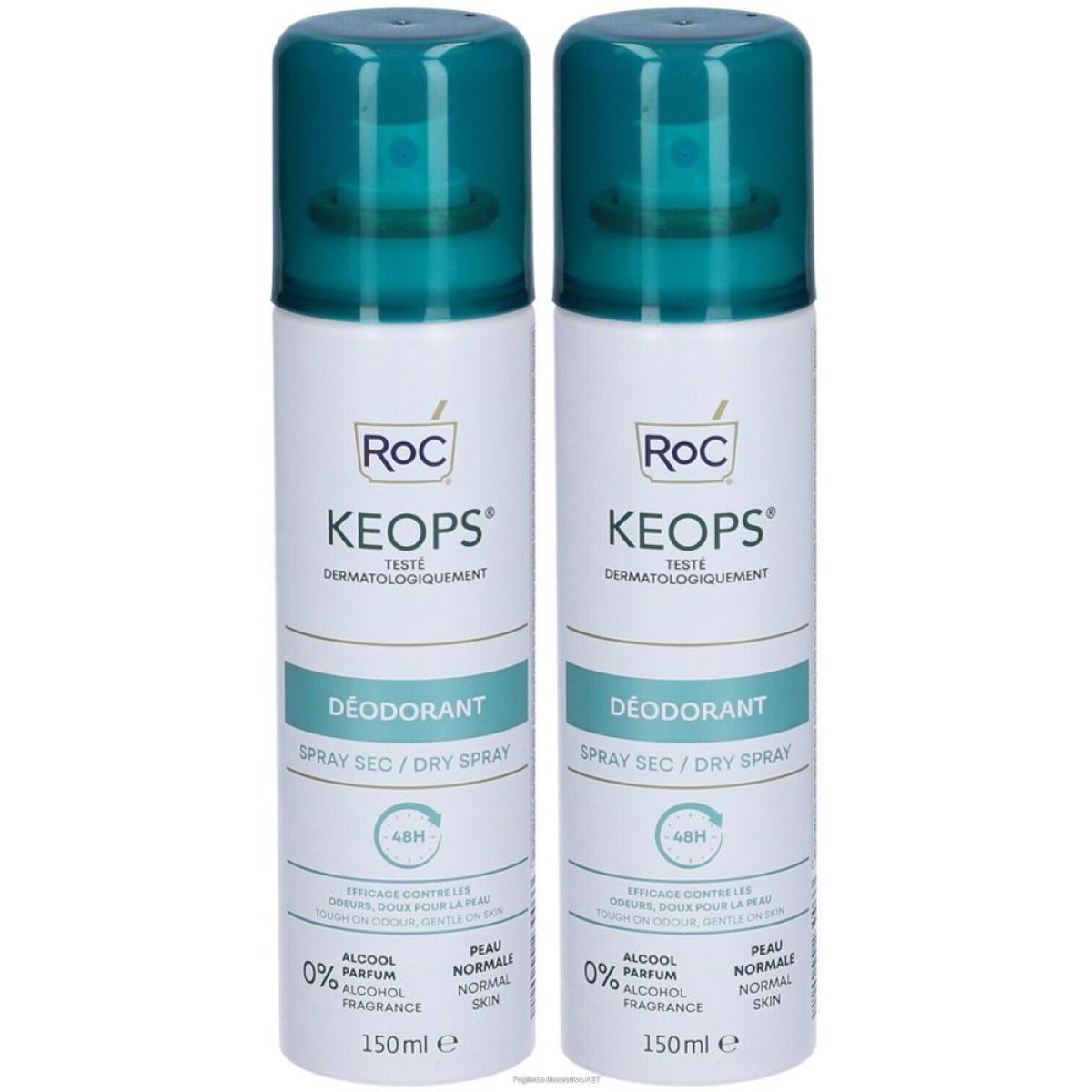 Cerca Offerte di roc keops deodorante spray secco set da 2 2x150 ml e acquista online