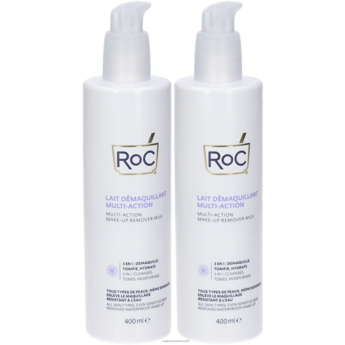 Cerca Offerte di roc latte detergente multiazione 3 in 1 2x400 ml e acquista online